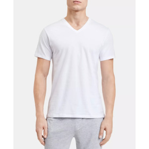 5 Pack Calvin Klein Men s Cotton V Neck Undershirts White