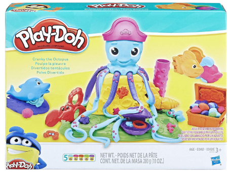 Play-Doh Cranky the Octopus $8, Play-Doh Royal Salon w/ Disney Princess Rapunzel $10 & More + Free Shipping w/ Prime