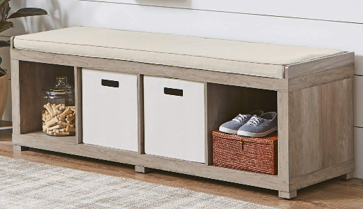 Better Homes Gardens 4 Cube Storage Bench Various Colors