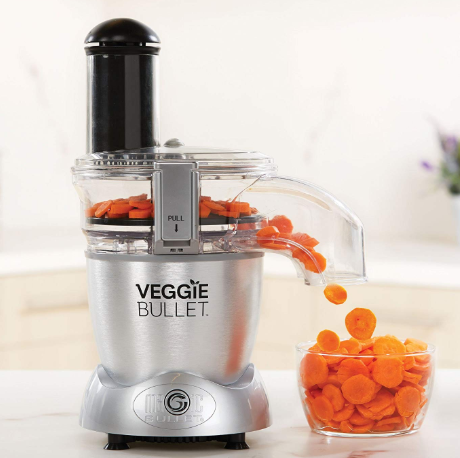 Veggie Bullet Electric Spiralizer & Food Processor w/ 70+ recipe cookbook $35 + Free Store Pickup at Walmart or Free Ship w/ Amazon