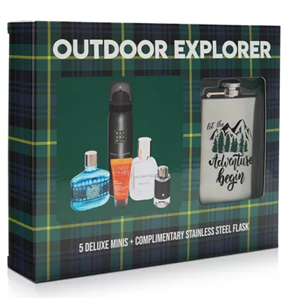 6-Piece Men's Outdoor Explorer Sampler Gift Set $20 & More + Free Store Pickup at Macy's