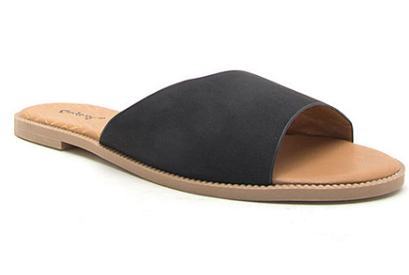 Women's Sandals: Qupid Desmond-22x Slide Sandals (various) $6.40, Pop Capri Footbed Sandals (various) $8.65 & More + Free Ship to JCP on $25+