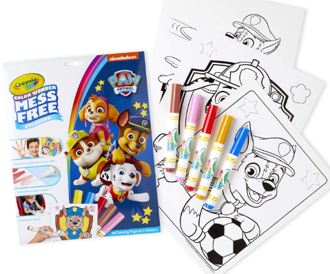 Crayola Color Wonder Coloring Pages W Markers Paw Patrol Peppa Pig Amp More Expired