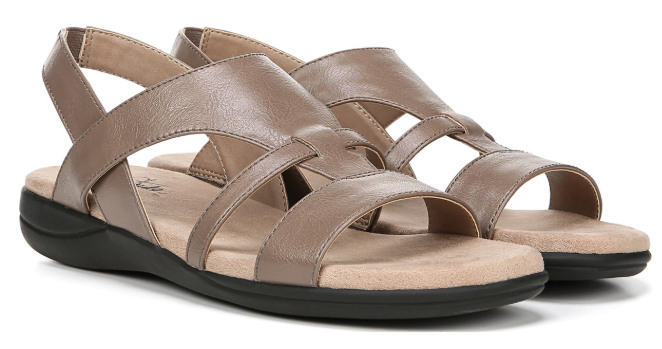 LifeStride 50% Off  Women's Sandals: Ezriel Sandals (various colors) $10, Trudie Sandals (various colors) $12.50 & More + Free S/H