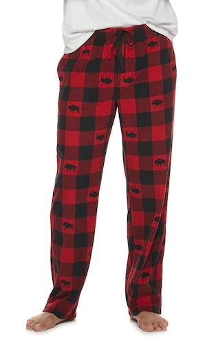 Kohl's Cardholders: Croft & Barrow: Men's Pajama Sleep Pants (various styles) 6 for $33.32 or $6.72 Each, Men's Patterned Plush Robe (various) $14 + Free Shipping