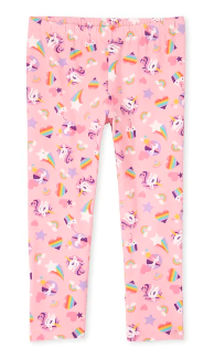 The Children S Place Girls Rainbow Unicorn Or Unicorn Striped