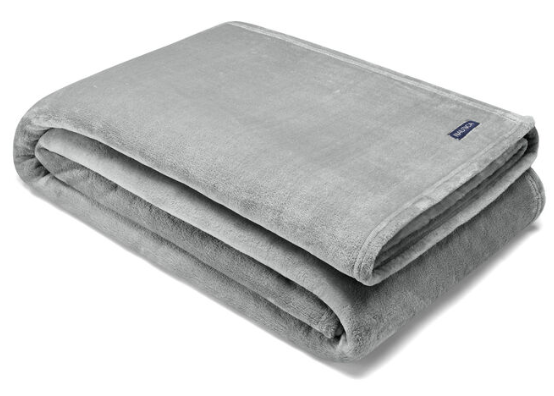 Nautica: 90" x 66" Flagstone Ultra Soft Plush Twin Blanket (grey heather) $14.65, 8" Tri-Colorblock Men's Swim Trunks (various) $15.30 + Free Shipping on $50+