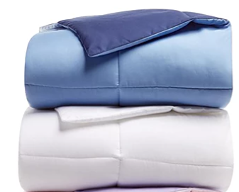 Martha Stewart Collection Essentials Reversible Down Alternative Comforter (Twin, White) $19.99 + Free S/H on $25+