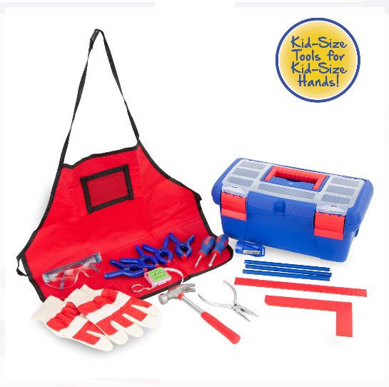 18-Piece Create and Learn Children's Tool Set $11.98 + Free S/H on $35+