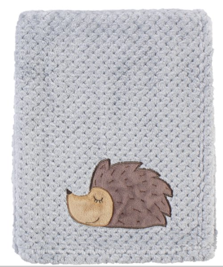 Hudson Baby Blankets: Plush Waffle Hedgehog Blanket $6, Plush #1 Draft Pick Football $7.32, Reversible Mink Perfect Gentlemen $7.96 & More + Free S/H on $35+