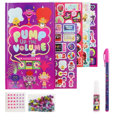Trolls World Tour Kids' Sparkling Journal Set $3.19, Trolls Design A Poppy Kids' Activity Set $6.79 & More + Free In-Store or Curbside Pickup at Michaels
