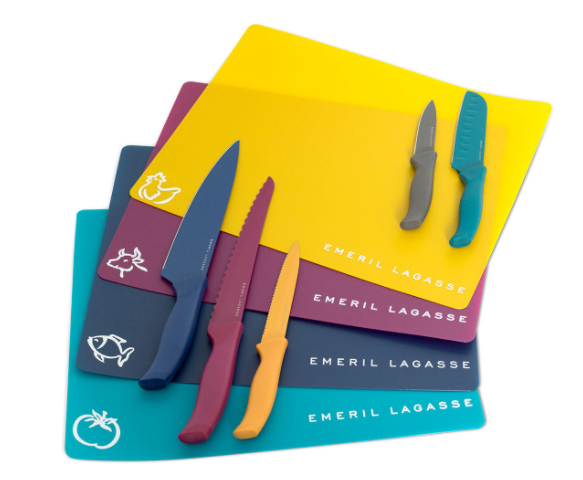 Sam S Club Members 14 Piece Emeril Lagasse Knife Set W Cutting Mats