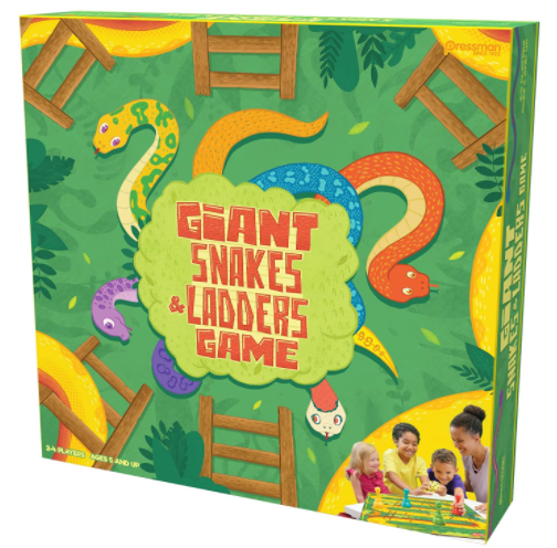 Pressman Giant Snakes & Ladders Game $9.97 + Free Shipping on $35+