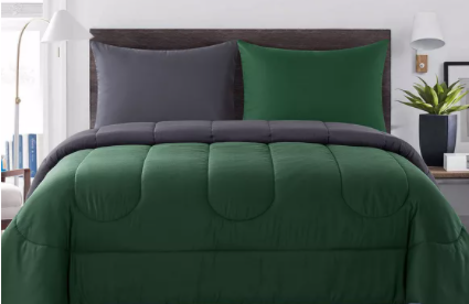 2-Pc.Twin & 3-Pc. Full, Queen or King Sega Home Solid Reversible Comforter Sets (various) $19 & More + Free Ship to Store at Macy's or FS on $25+