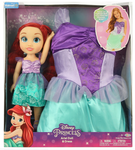 my size ariel doll costco
