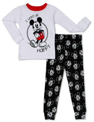 2-Pc Toddler Boys' or Toddler Girls' Character Snug Fit Cotton Pajama Set (Mickey, Minnie, Frozen, Spider-Man & More) $7.88 + Free S/H w/ Walmart+ or FS on $35+
