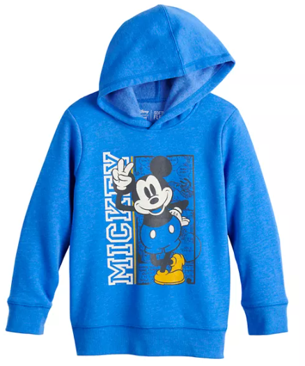 Kohl's Cardholders: Jumping Beans Disney: Boys' Graphic Hoodie (Mickey or Buzz) $7, Toddler Girls' Minnie Leggings $4.89 & More + Free Store Pickup at Kohl's or FS on $75+
