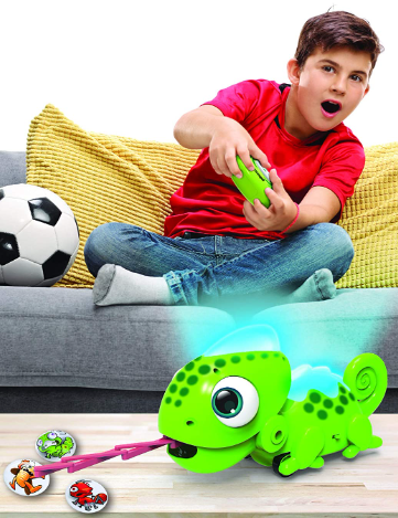 Basic Fun Anipets Picasso The Colorful Robo Chameleon RC Electronic Pet $11.30 + Free S/H w/ Prime or FS on $25+