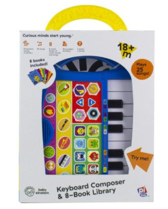 Baby Einstein My First Music Fun Keyboard Composer & 8 Hardcover Book Library Set $14.98 + Free S/H w/ Prime or FS on $25+