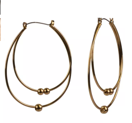 Style & Co Women's Jewelry: Gold-Tone or Silver Tone Hoop Earrings (various) $2.96 & More + 6% Slickdeals Cashback (PC Req'd) + Free Store Pickup at Macy's or FS on $25+