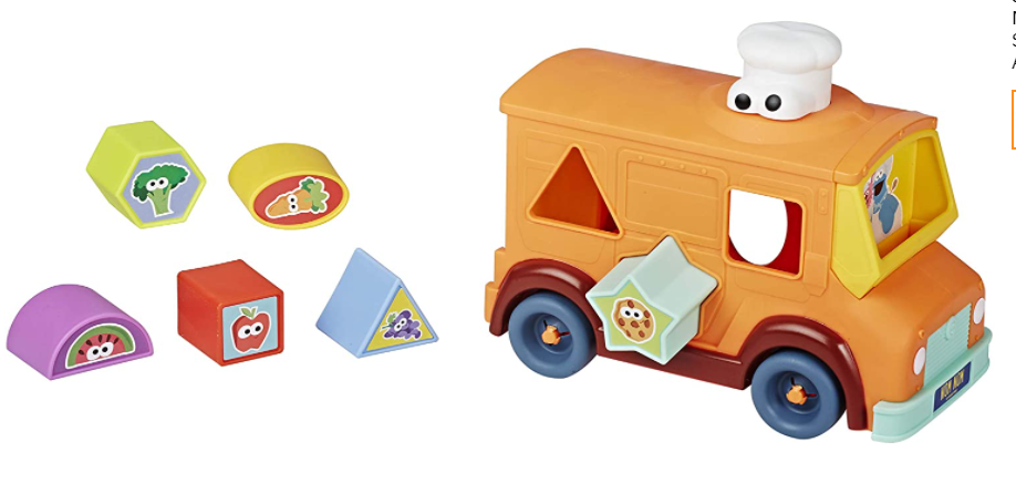 Playskool Sesame Street Cookie Monster’s Foodie Truck, Shape Sorter & Vehicle Toy $10 + Free S/H w/ Prime or FS on $25+