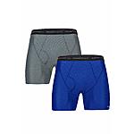 ExOfficio Men's Give-n-Go Boxer Brief 2-Pack, Charcoal/Royal, Medium, $20.03 only. Free shipping with Prime or min order of $25