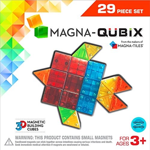 Magna-Qubix 29-Piece Clear Colors Set (Amazon) $14.99