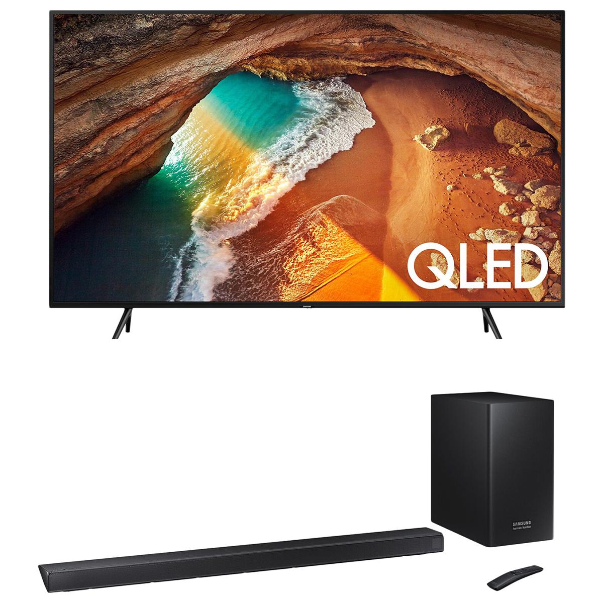 75" Samsung Q60 and Q60r wireless Soundbar and sub $1480