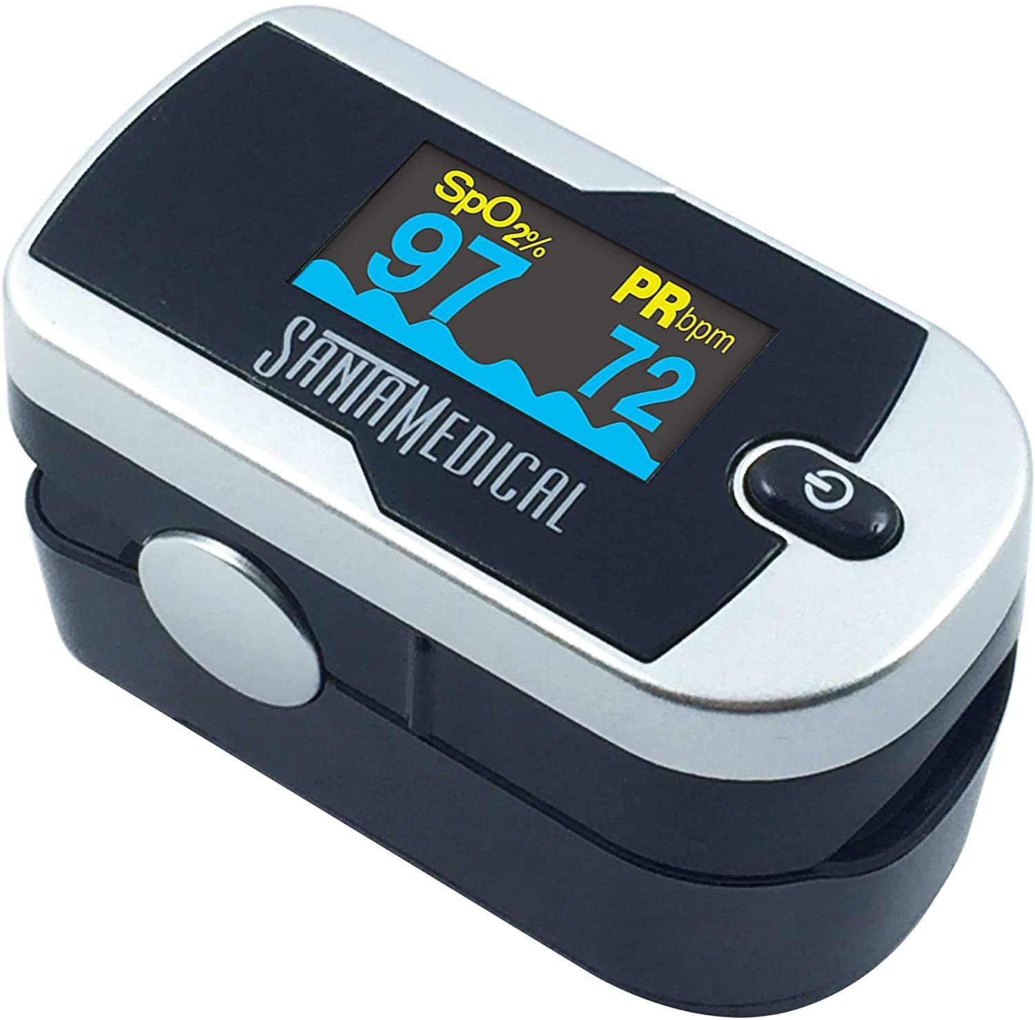 Santamedical Generation 2 Fingertip Pulse Oximeter with Batteries and Lanyard - $14.22 AC + Prime FS