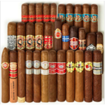 33 premium handmade cigars sampler $34.97 + tax +$7.99 shipping,  after 30% off code SMILE