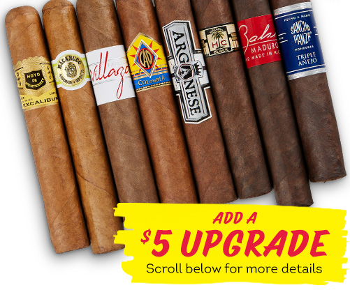 8 Cigars for $10 Introductory offer for new customers only!