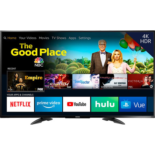 Toshiba - 55" Class - LED - 2160p - Smart - 4K UHD TV with HDR - Fire TV Edition $329.99