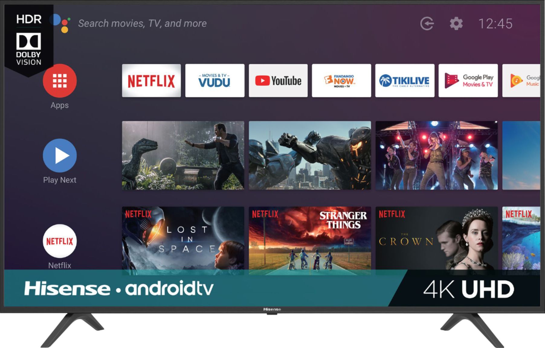 Hisense 65 Class Led H6500f Series 2160p Smart 4k Uhd Tv With Hdr