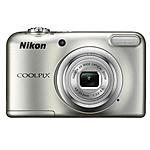 Nikon COOLPIX A10 16MP Digital Camera, Silver (Refurbished) with free case $39.95