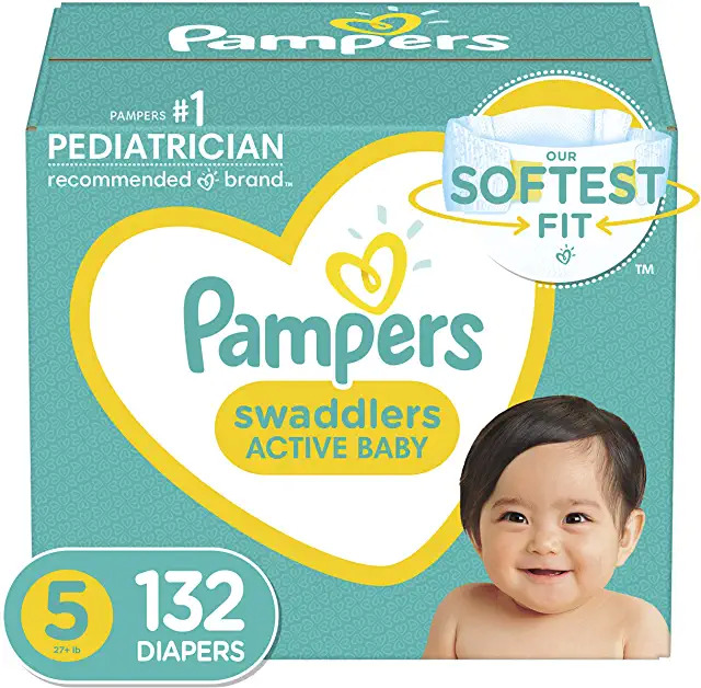 Amazon Pampers Various Size Diaper 40% Discount with S&S for Prime Member, 25% for non-prime member $29.19 --- YMMV