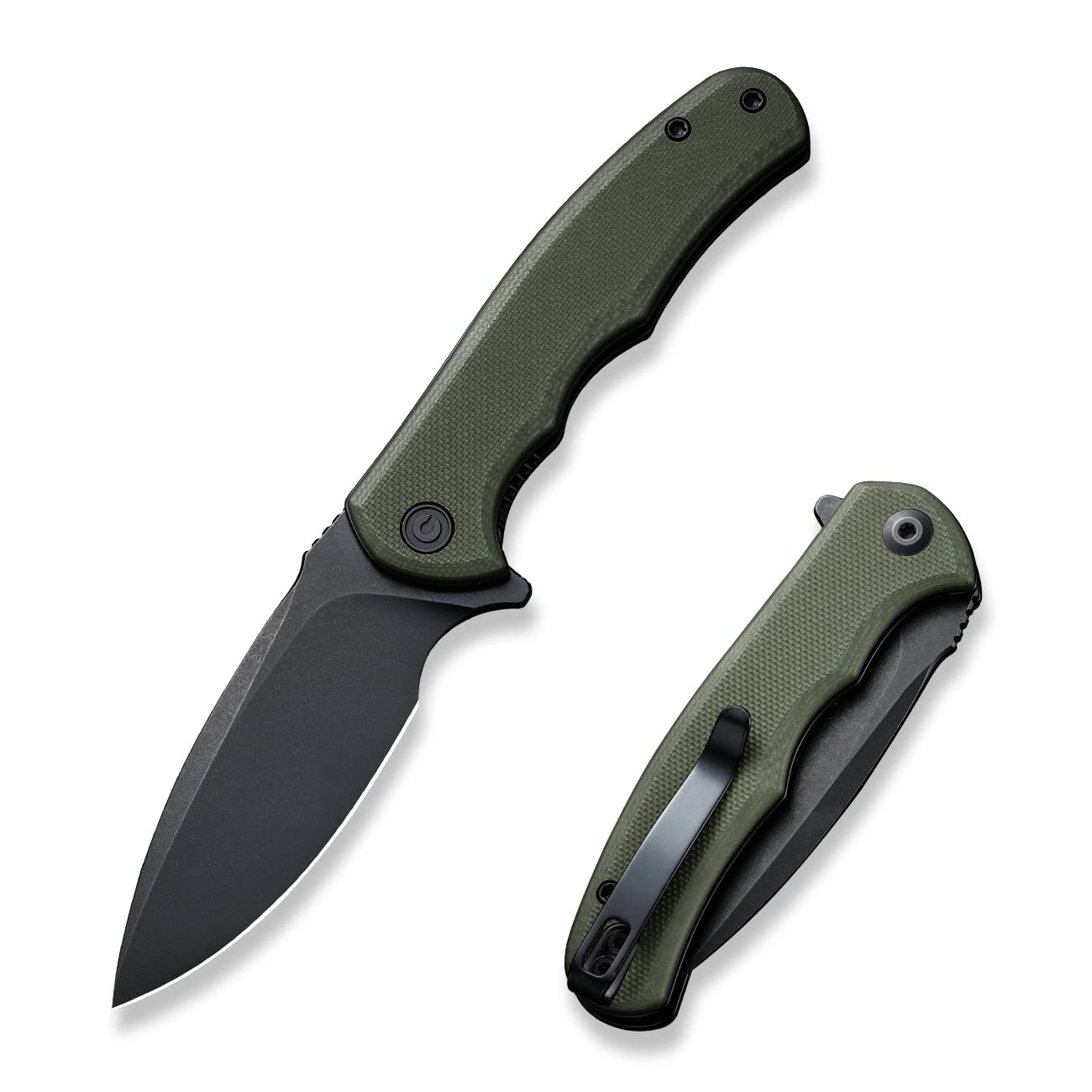 CIVIVI Mini Praxis Folding Pocket Knife, 2.98" D2 Steel Blade G10 Handle Small EDC Knife with Pocket Clip for Men Women, Sharp Camping Survival Hiking Knives C18026C-1 $26.25