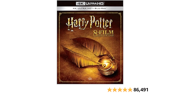 Harry Potter: 8-Film Collection [4K Ultra HD + Blu-ray] [4K UHD] - $59.99