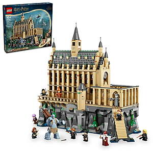 LEGO Harry Potter Hogwarts Castle The Great Hall Building Toy, 1732 pcs. $139.91 at Sam's Club