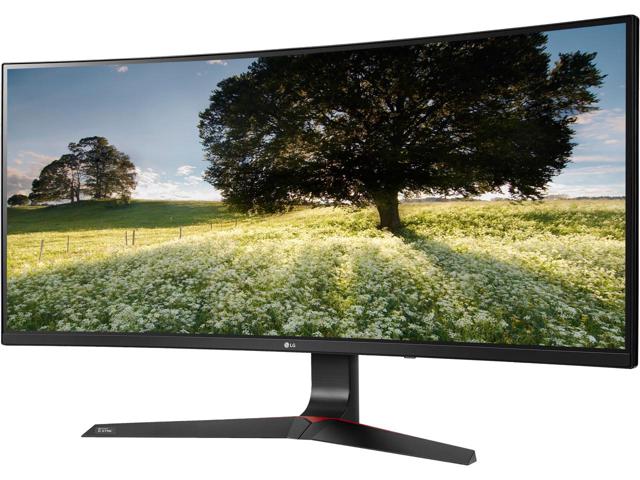 LG 34UC89G 34" Black Bezel-less Full HD IPS Curved LED G-Sync Gaming Monitor, 2560x1080, 144Hz Refresh Rate, 5ms $699.99