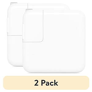 (2 pack) Apple 30W USB-C Power Adapter $35 @ Walmart