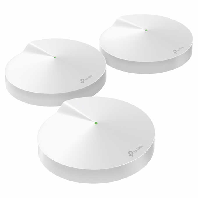 Tp Link Deco M9 Plus Tri Band Wi Fi Mesh System With Built In Smart Hub 3 Pack 199