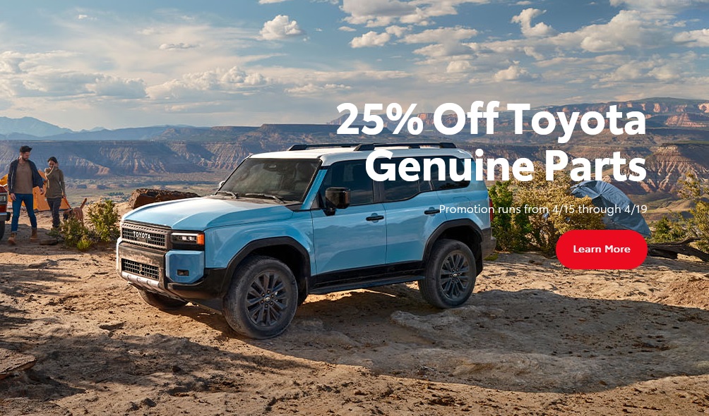 Toyota Autoparts Center Online 25% Off - FS Over $75