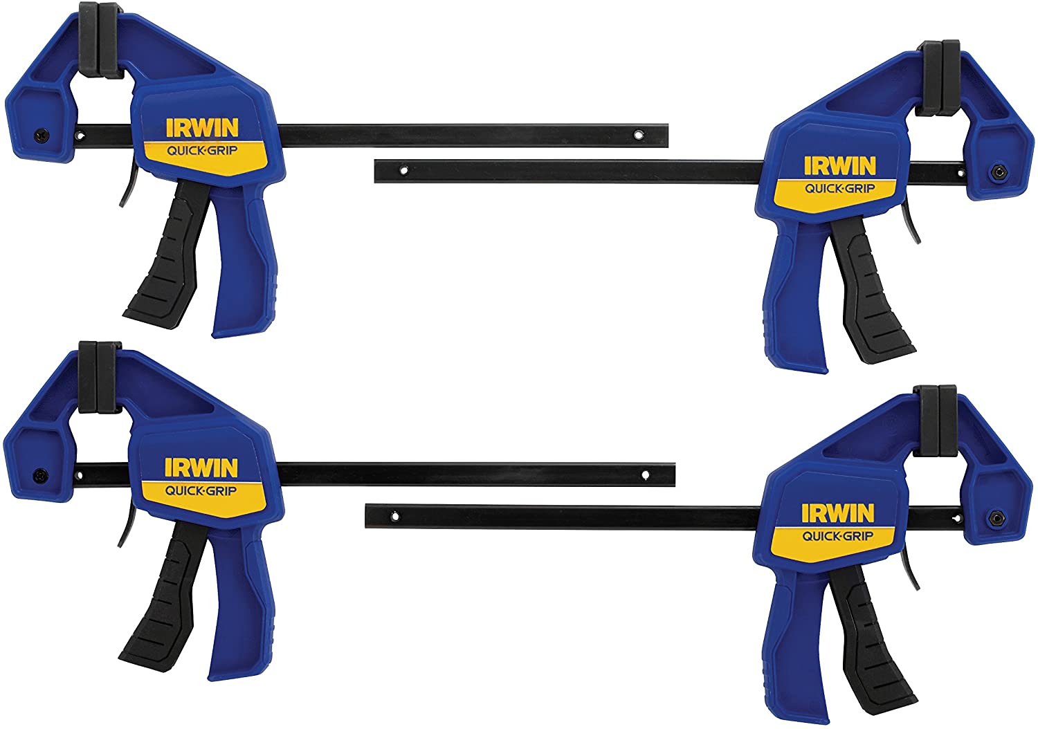 4-Pack 6" Irwin Quick Grip Mini Bar Clamps $16 + Free Shipping w/ Prime or on $25+