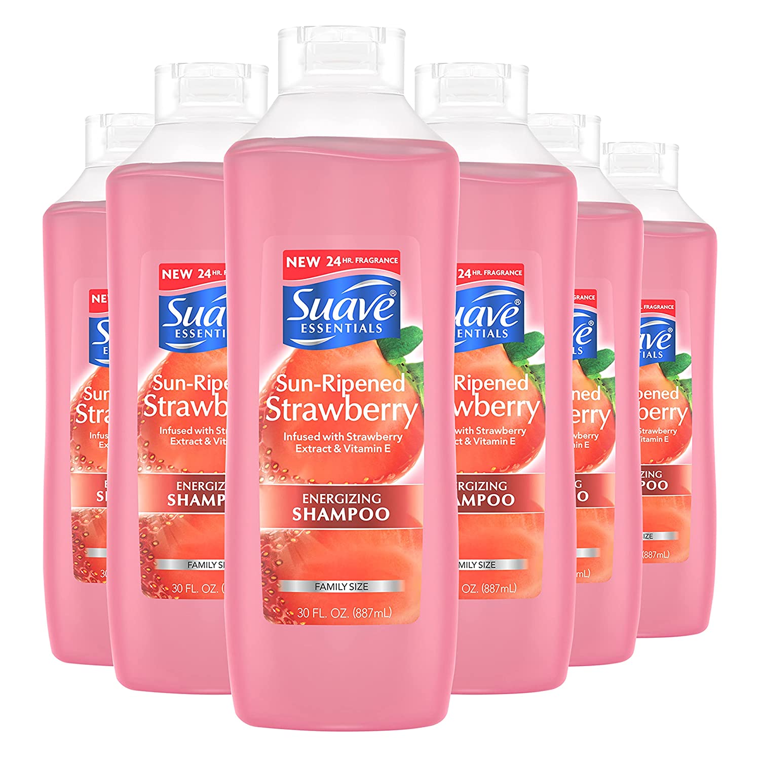 6-Count 30-Oz Suave Essentials Shampoo (Sun-Ripened Strawberry) $4.54 w/ S&S + Free Shipping w/ Prime or on $25+