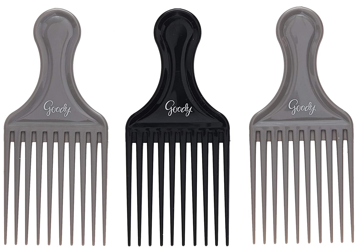 3-Count Goody Comb & Lift Hair Pick (Assorted Colors) $2.35 w/ S&S + Free Shipping w/ Prime or on $25+