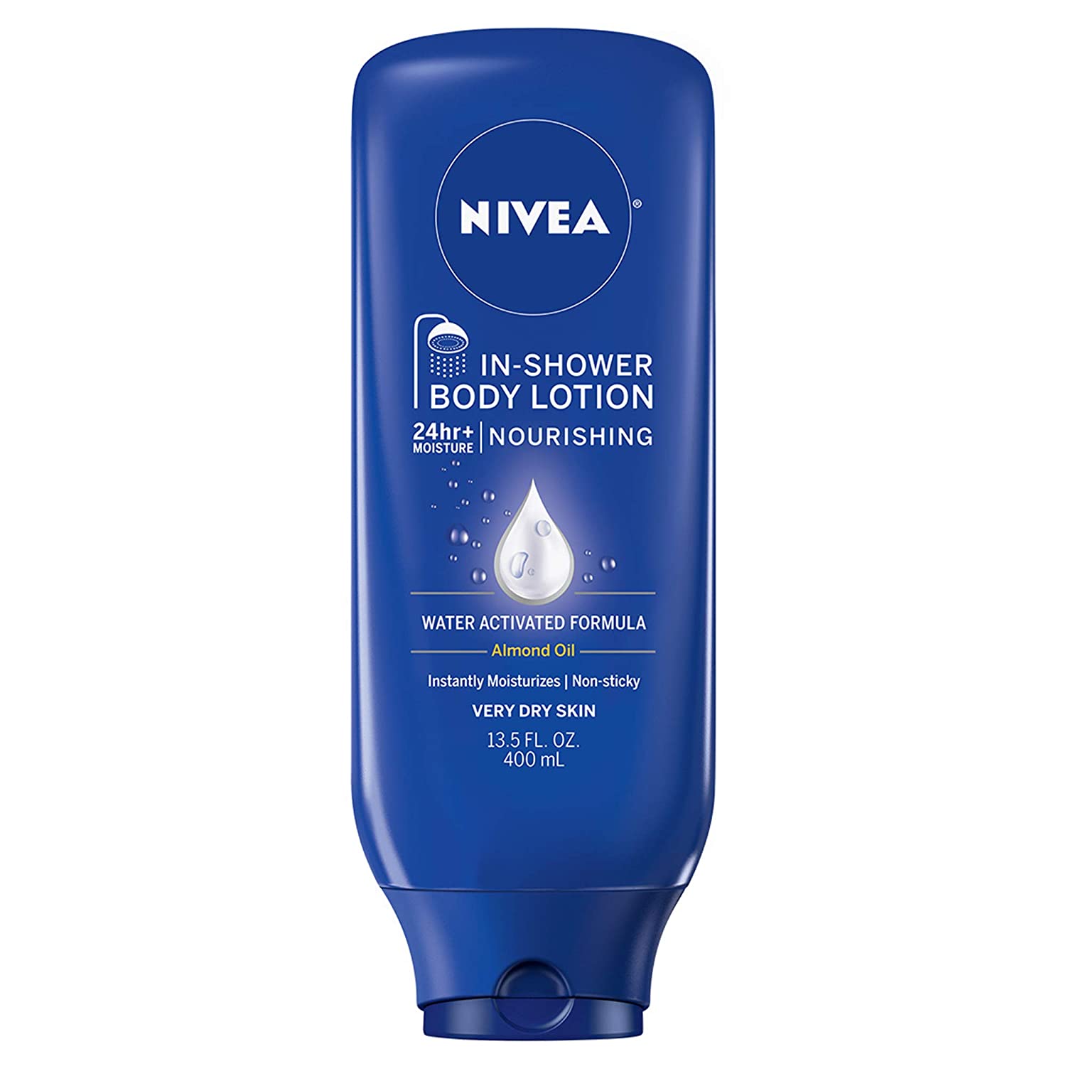 13.5-Oz Nivea Nourishing In-Shower Body Lotion (Almond Oil or Cocoa Butter) $3.55 w/ S&S + Free Shipping w/ Prime or on $25+
