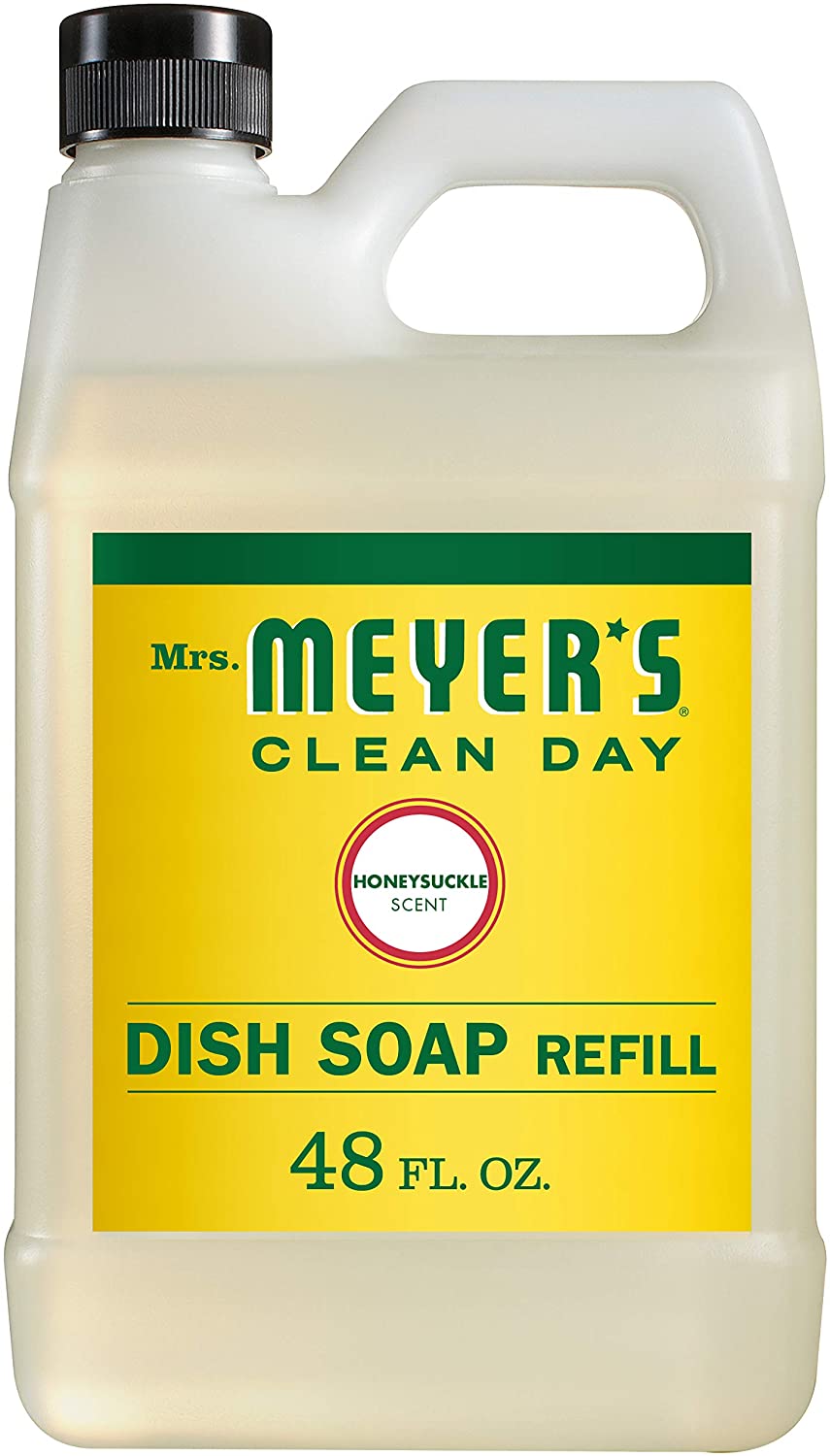 48-Oz Mrs. Meyer's Clean Day Dishwashing Liquid Dish Soap Refill (Honeysuckle) $7.60 + Free Shipping w/ Prime or on $25+