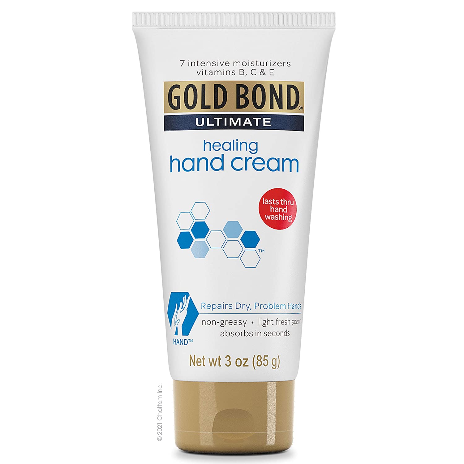 3-Oz Gold Bond Ultimate Healing Hand Cream $2.10 w/ S&S + Free Shipping w/ Prime or on $25+
