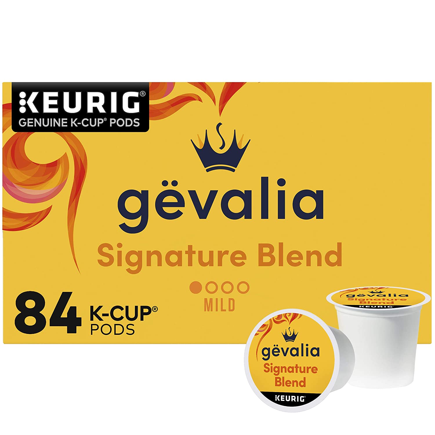 84-Count Gevalia Coffee K-Cups (Signature Blend or Colombia Blend) $20.55 w/ S&S + Free Shipping w/ Prime or on $25+