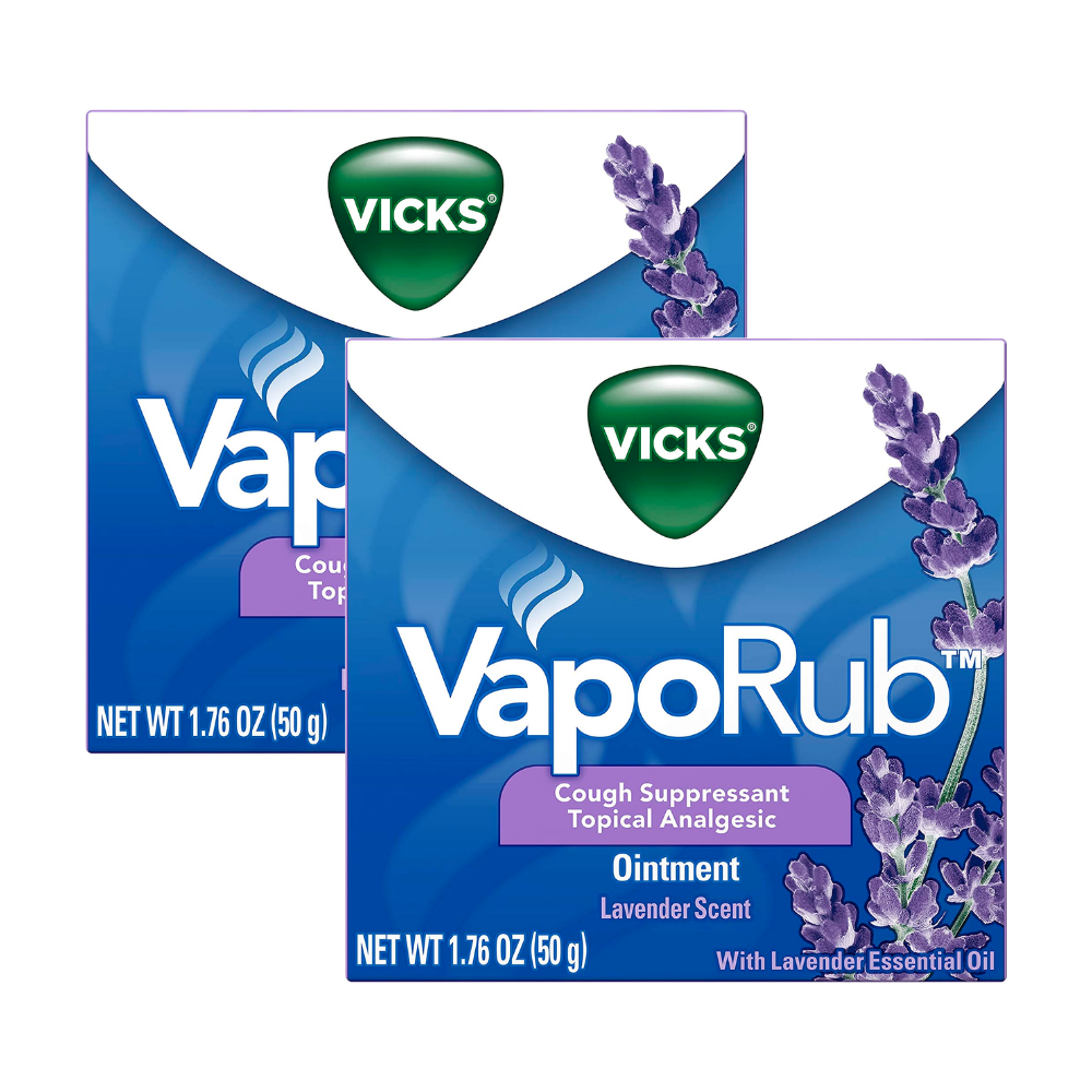 1.76-Oz Vicks VapoRub VapoRub Topical Analgesic Ointment (Lavender) 2 for $5.90 + Free Shipping w/ Prime or on $25+